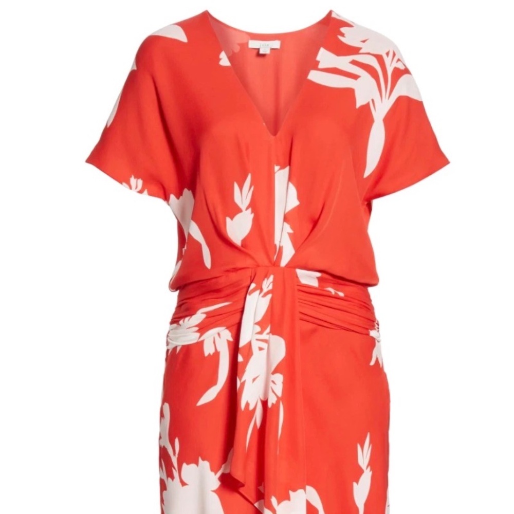 Joie Ashleena Floral Silk Dress